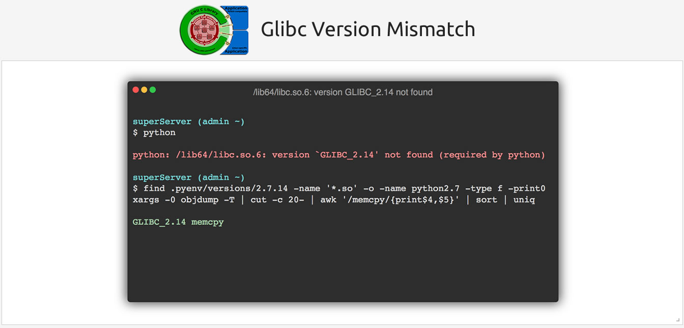 Shared Hosting — /lib64/libc.so.6 version GLIBC_2.14 not found