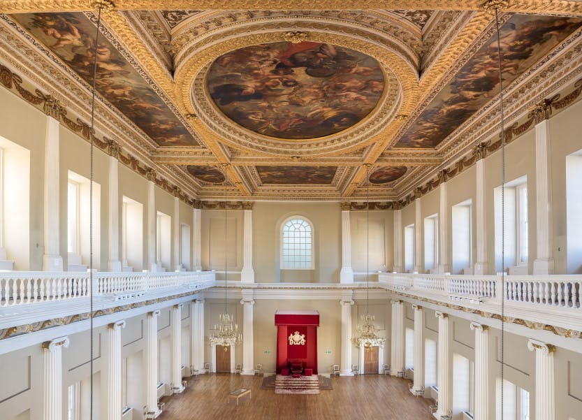 Historic Royal Palaces and Second Canvas Banqueting House, Whitehall a