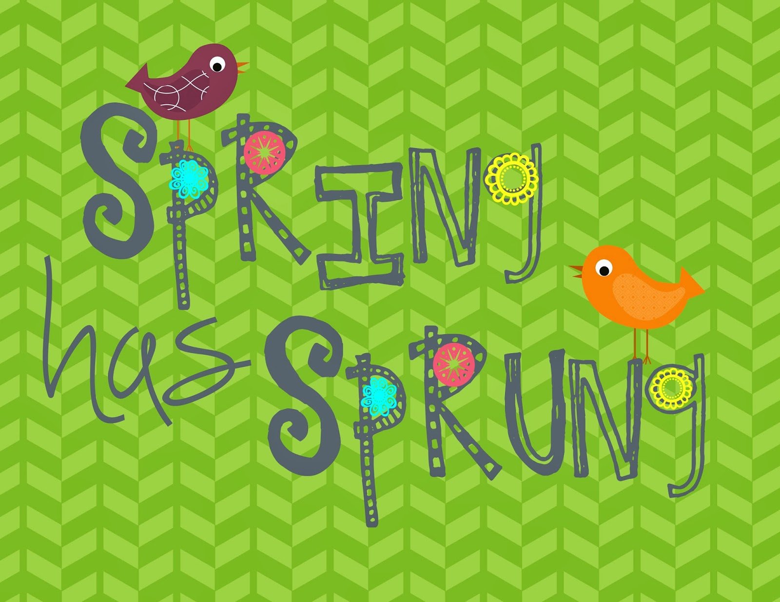 Second Chance To Dream Spring has Sprung Free Printable