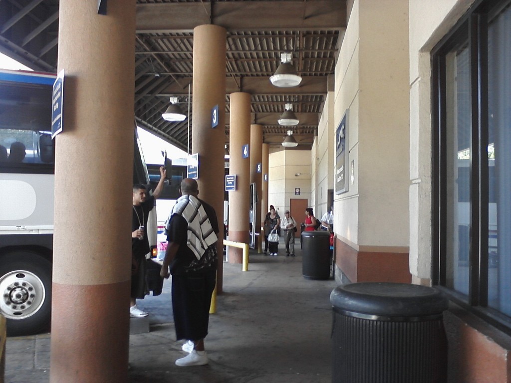 Austin Greyhound Terminal Exterior Second Cuppa