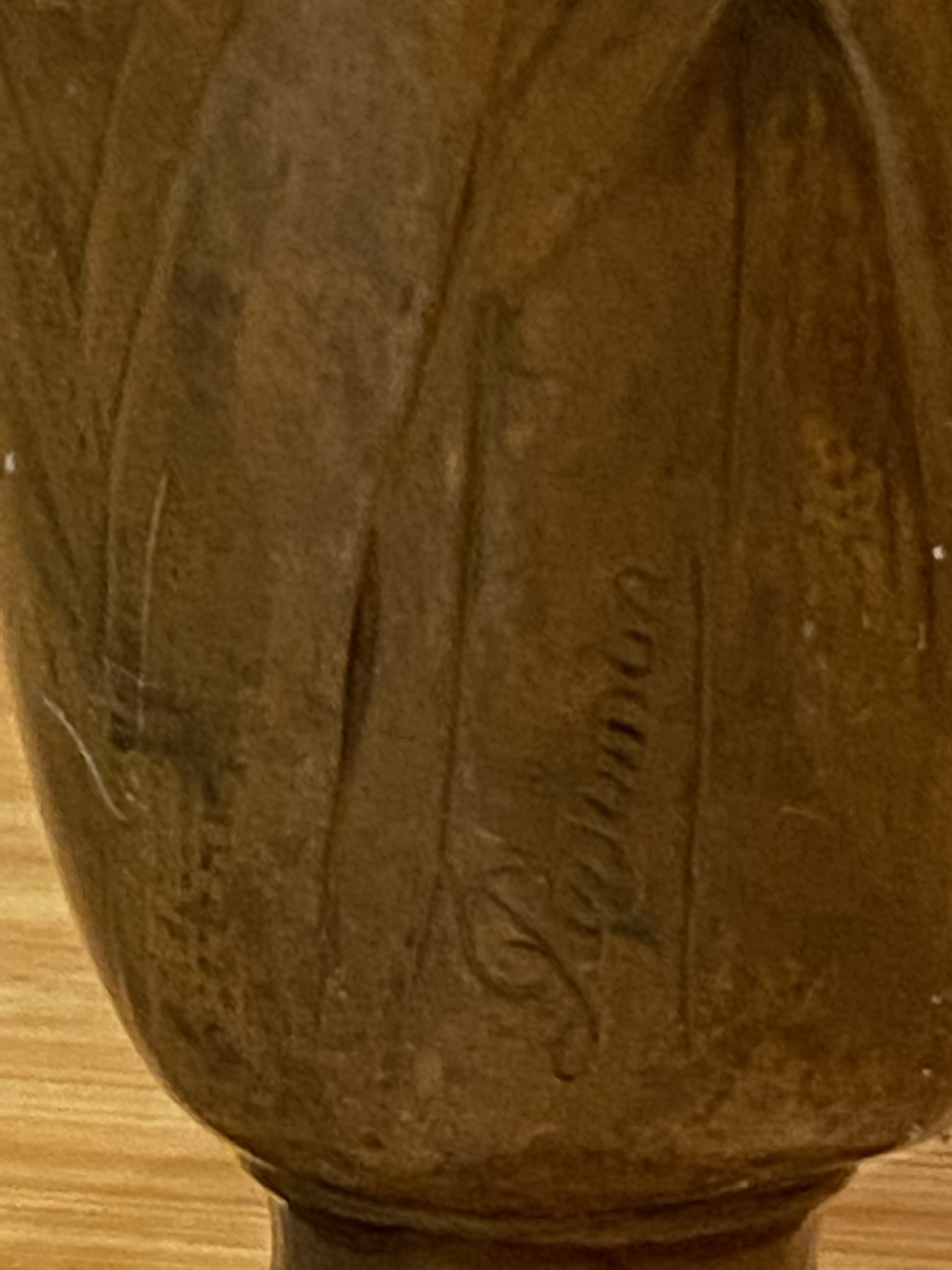 Vase en bronze Art Nouveau signé D. Simon Seconde Âme