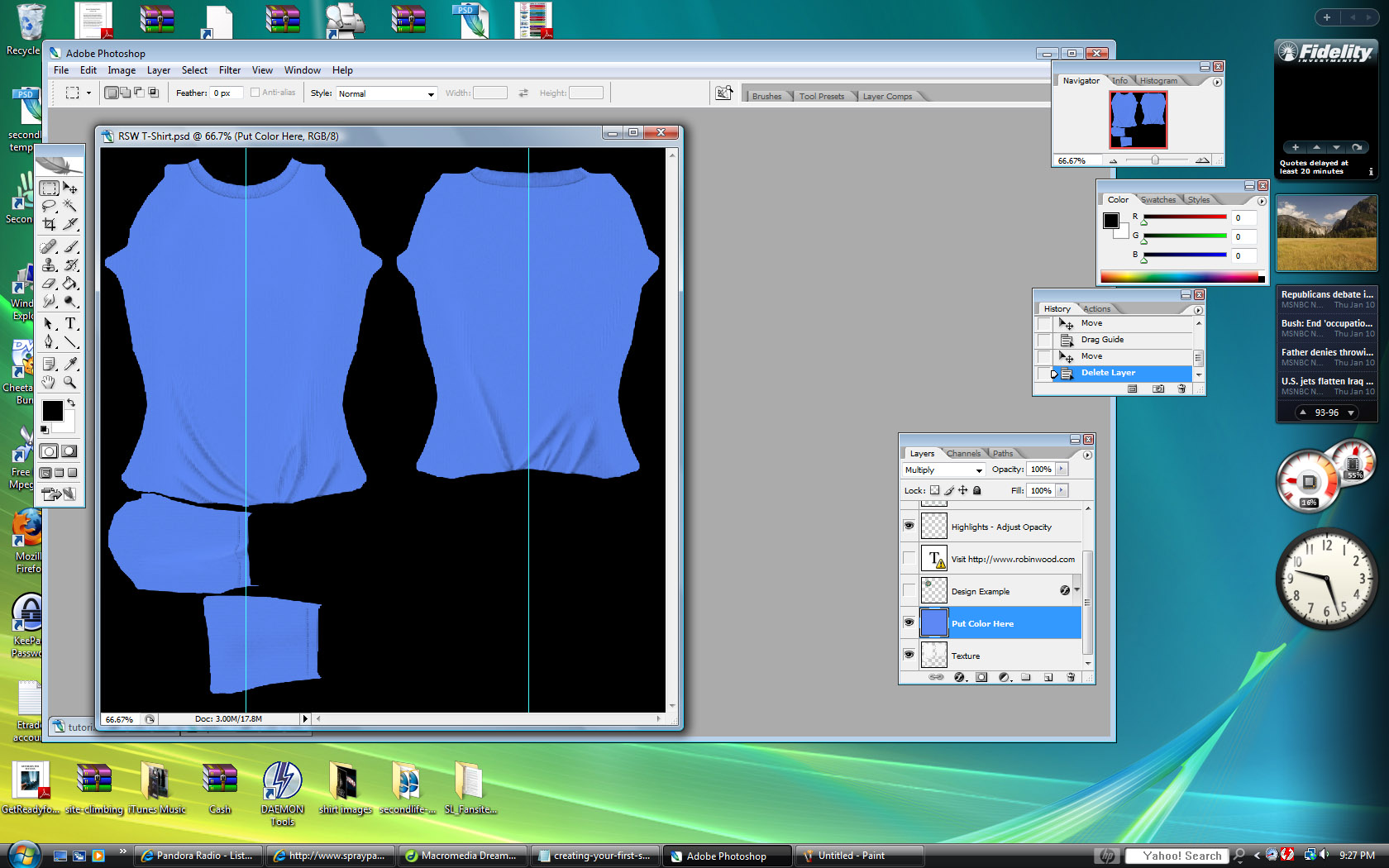Second Life Clothing Tutorials