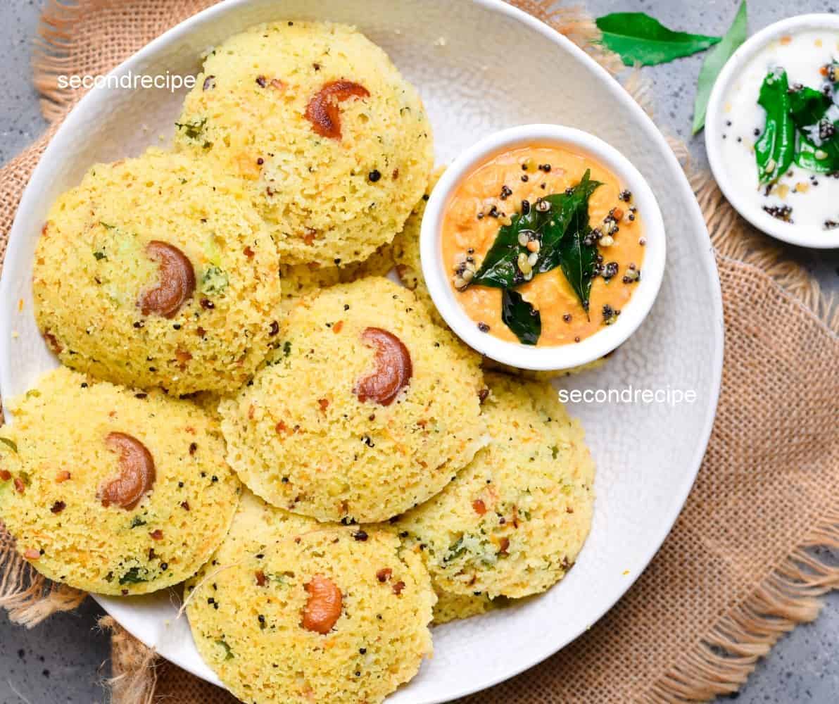 Rava Idli Recipe Instant Idli With Suji Swasthi's Recipes, 42 OFF