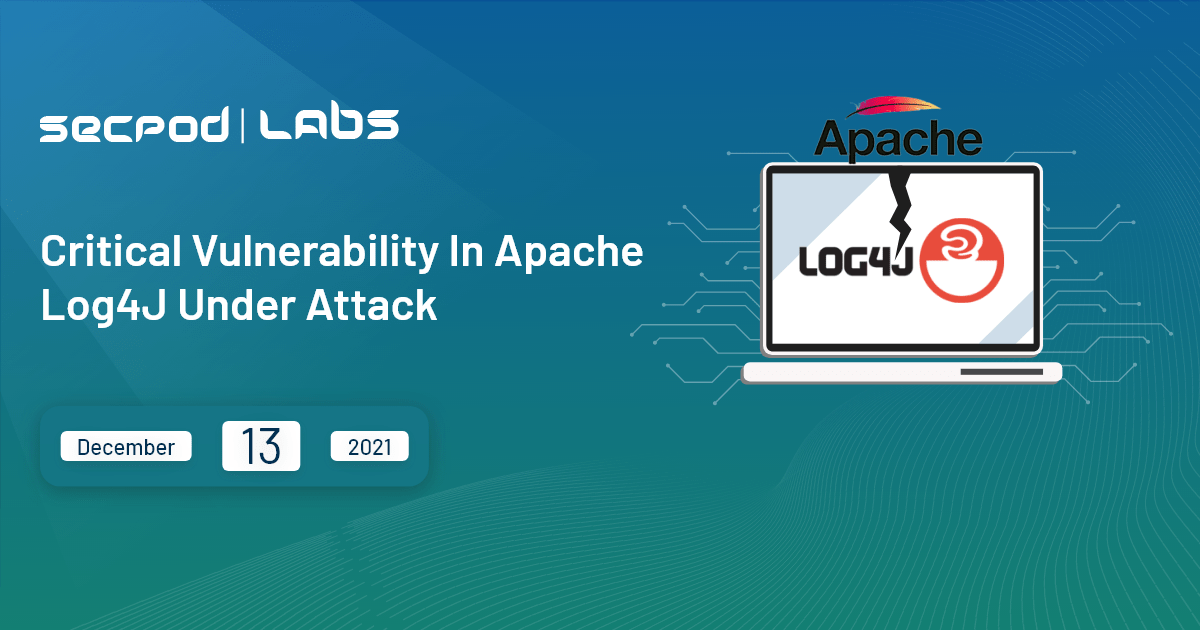 Apache Log4j Critical Vulnerability under Attack.