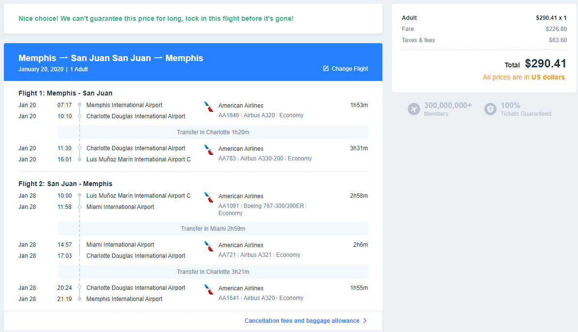 **EXPIRED** Memphis to San Juan, Puerto Rico for only 290 roundtrip