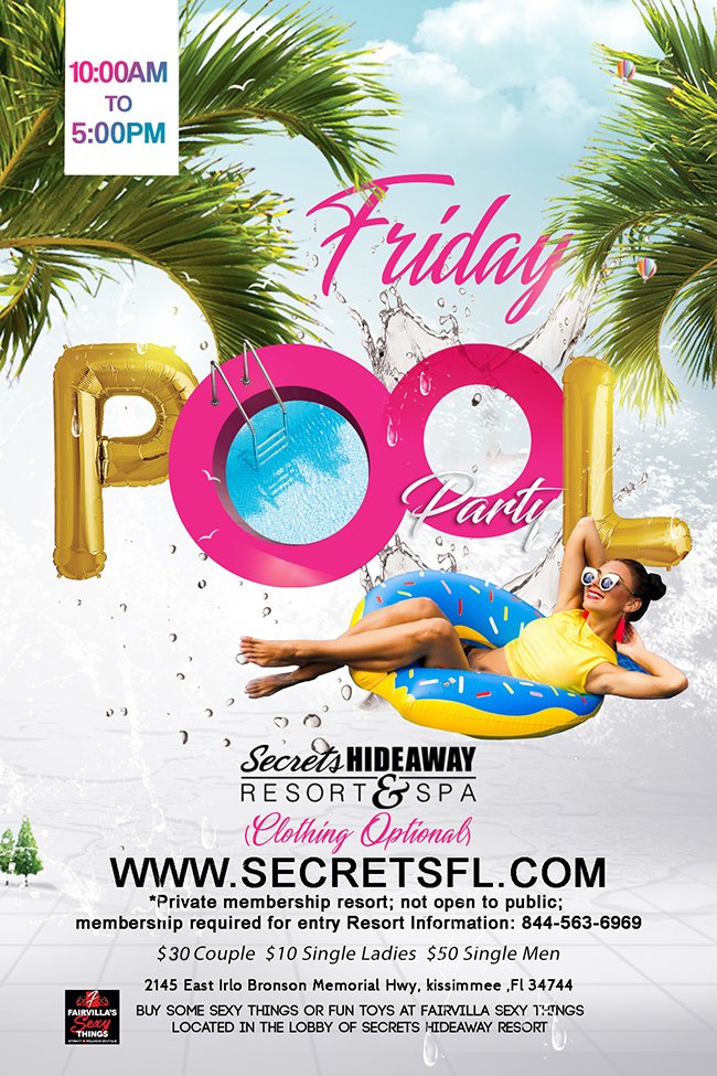 Friday Pool Party 10am5pm Sin City Takeover