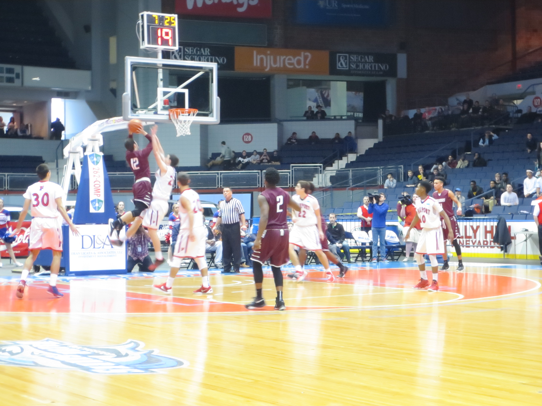 section v basketball