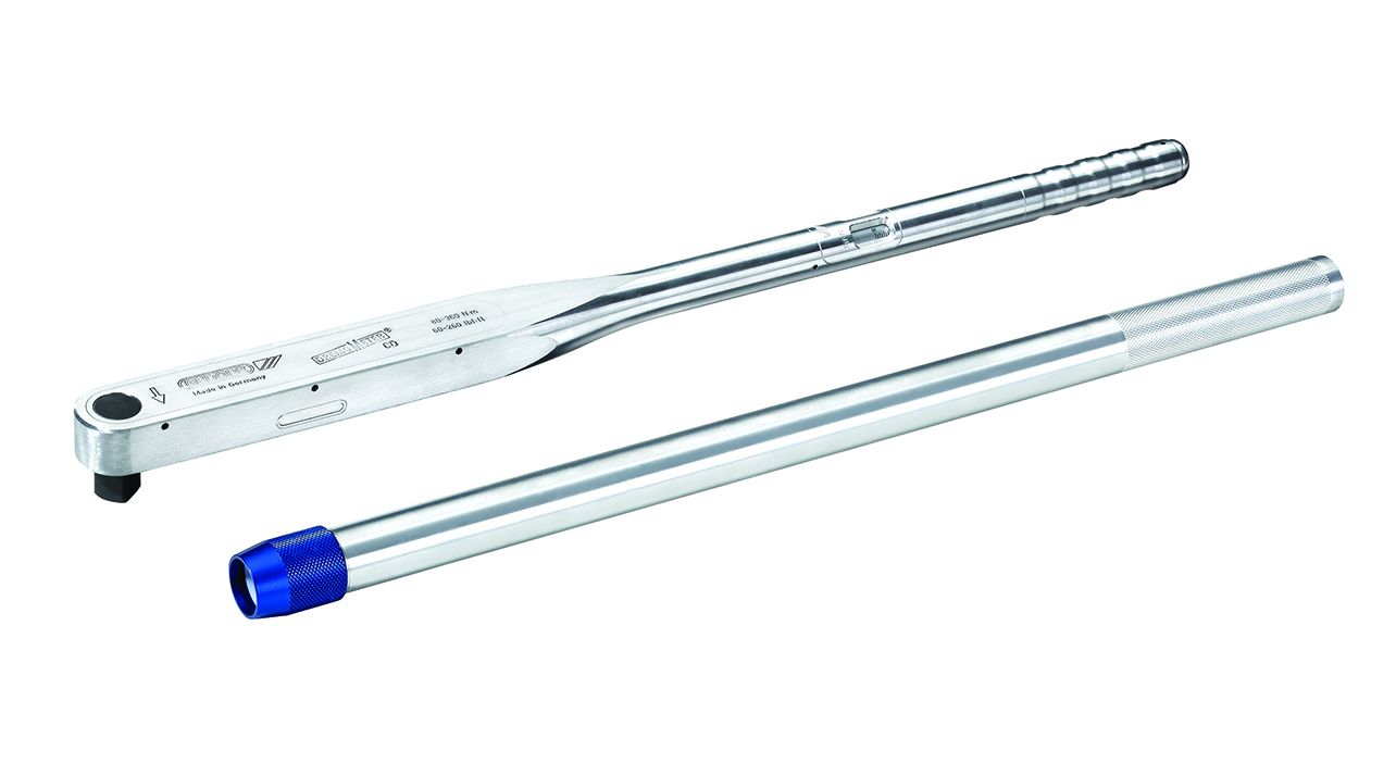 Gedore Torque wrench DREMOMETER CDR 3/4" 80360 Nm, with ALU extension tube