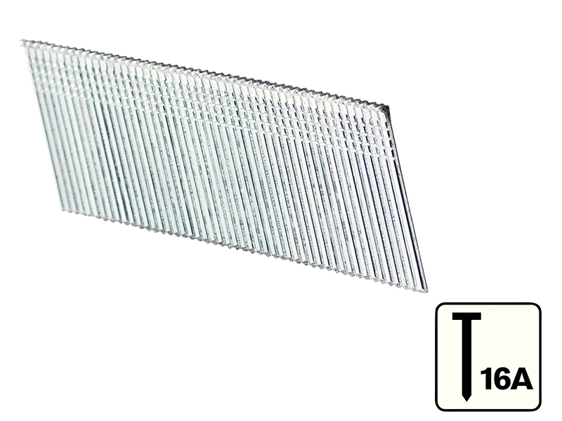 Rapid 16A 20° Galvanised Brad Nails 38mm (Box 2000)