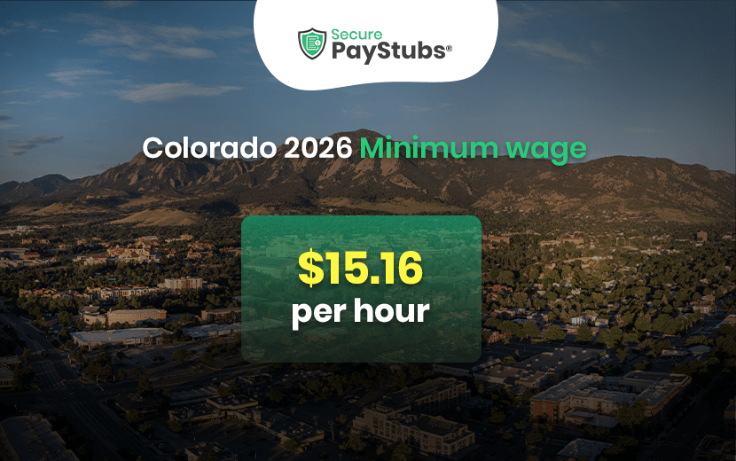 Colorado 2026 Pay Stub Requirements & Tax Laws for Employers