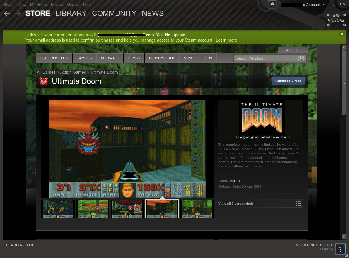 Steam client on Linux Mint 14 working perfectly well and the future of
