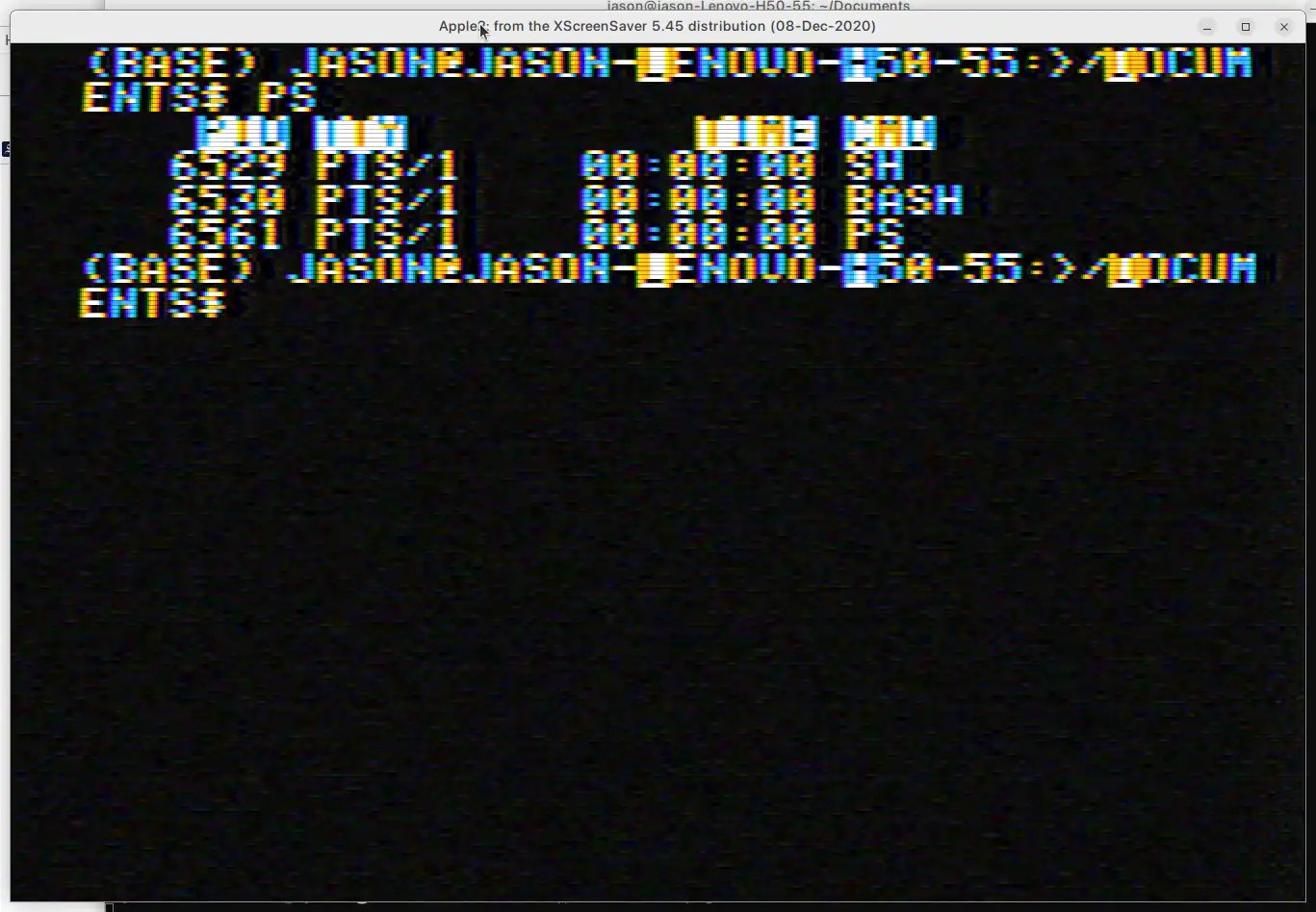Xscreensaver, the best screensaver solution for Linux.