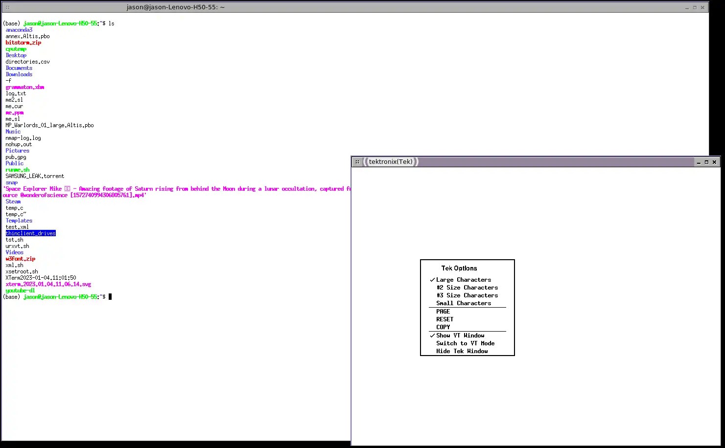 Some very useful Xterm tips for using this venerable terminal emulator in 2023.
