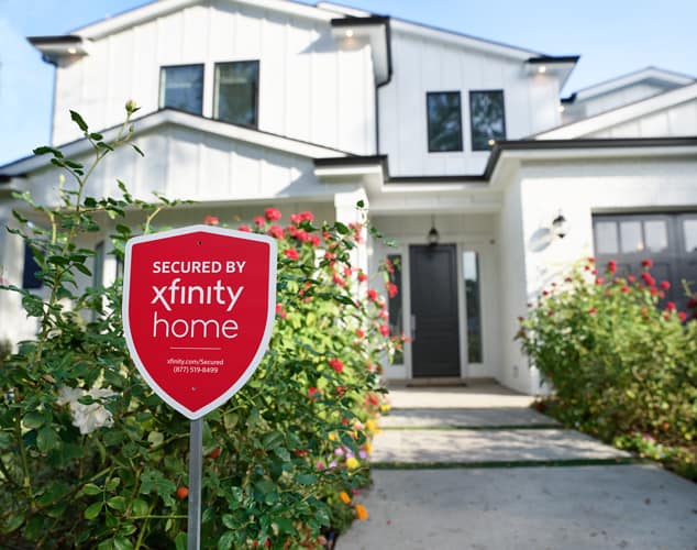 Xfinity Home Security Sign