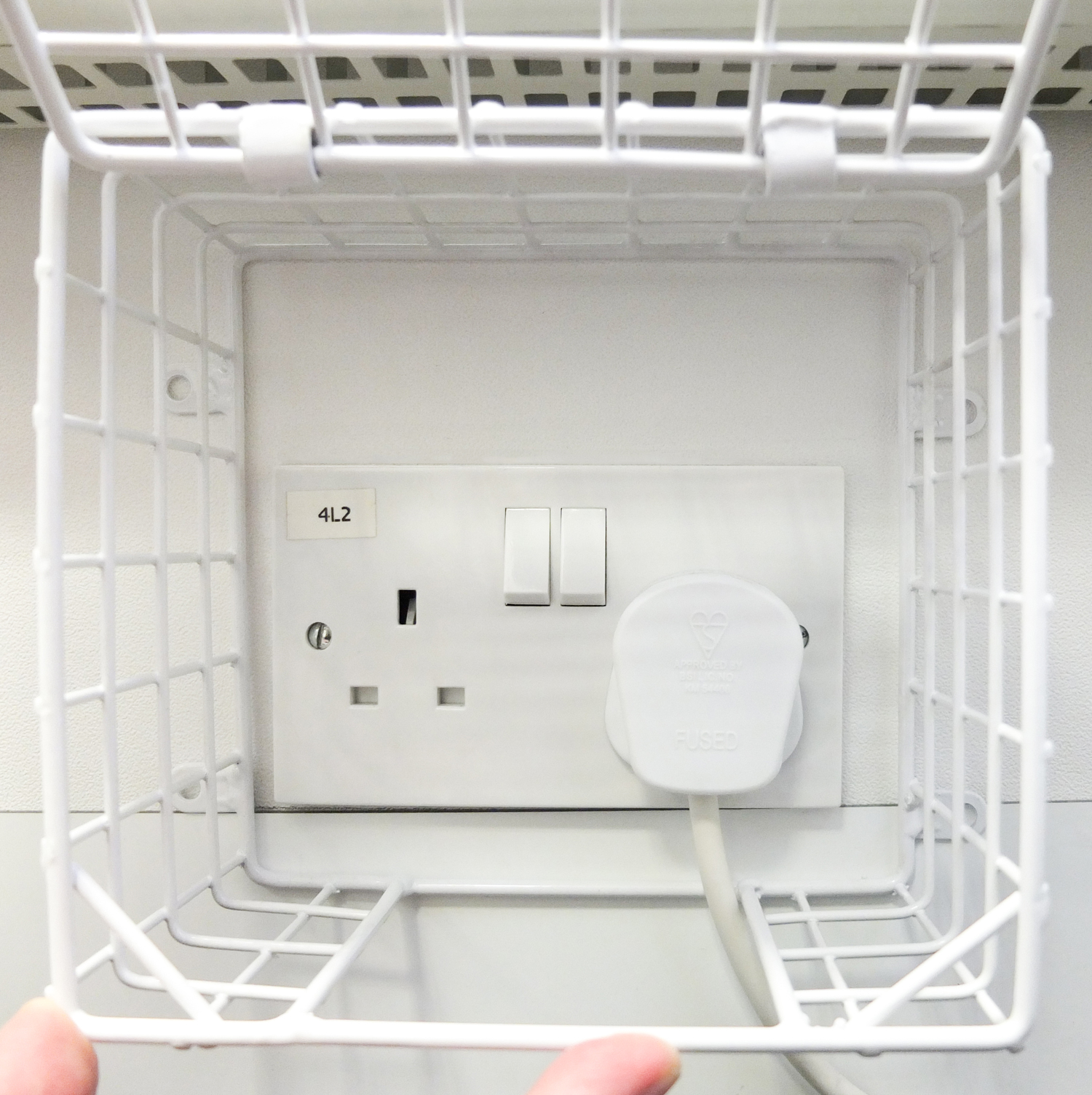 Mesh Plug Socket Cover Security Cages Direct