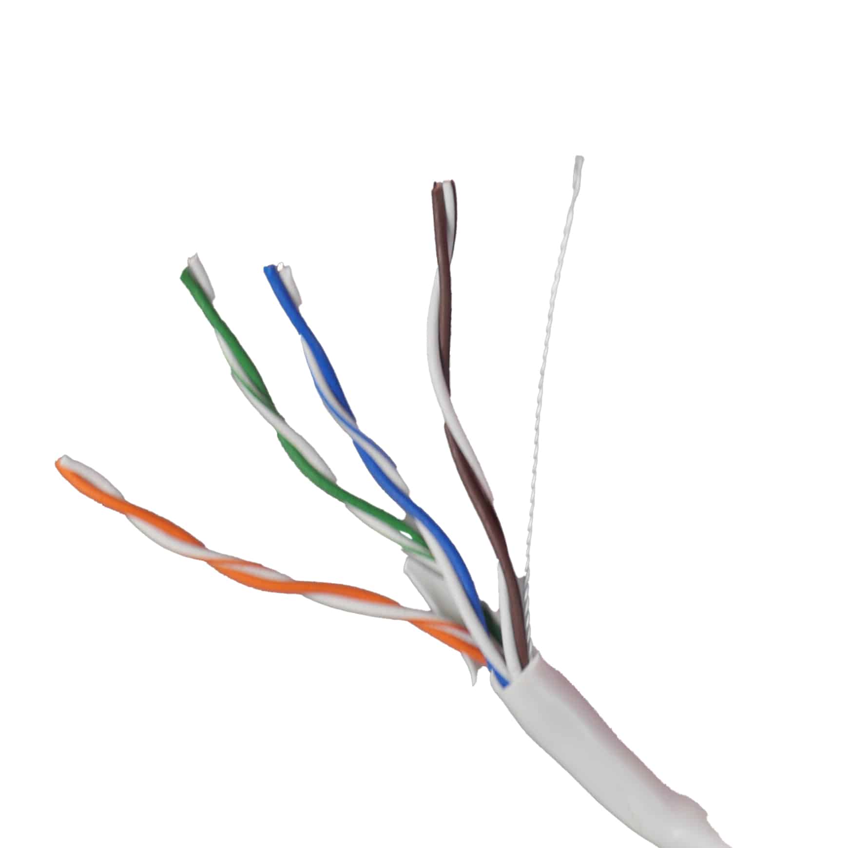 1000ft Easypull Box Of Cat5E Cable (White) CAT51000W