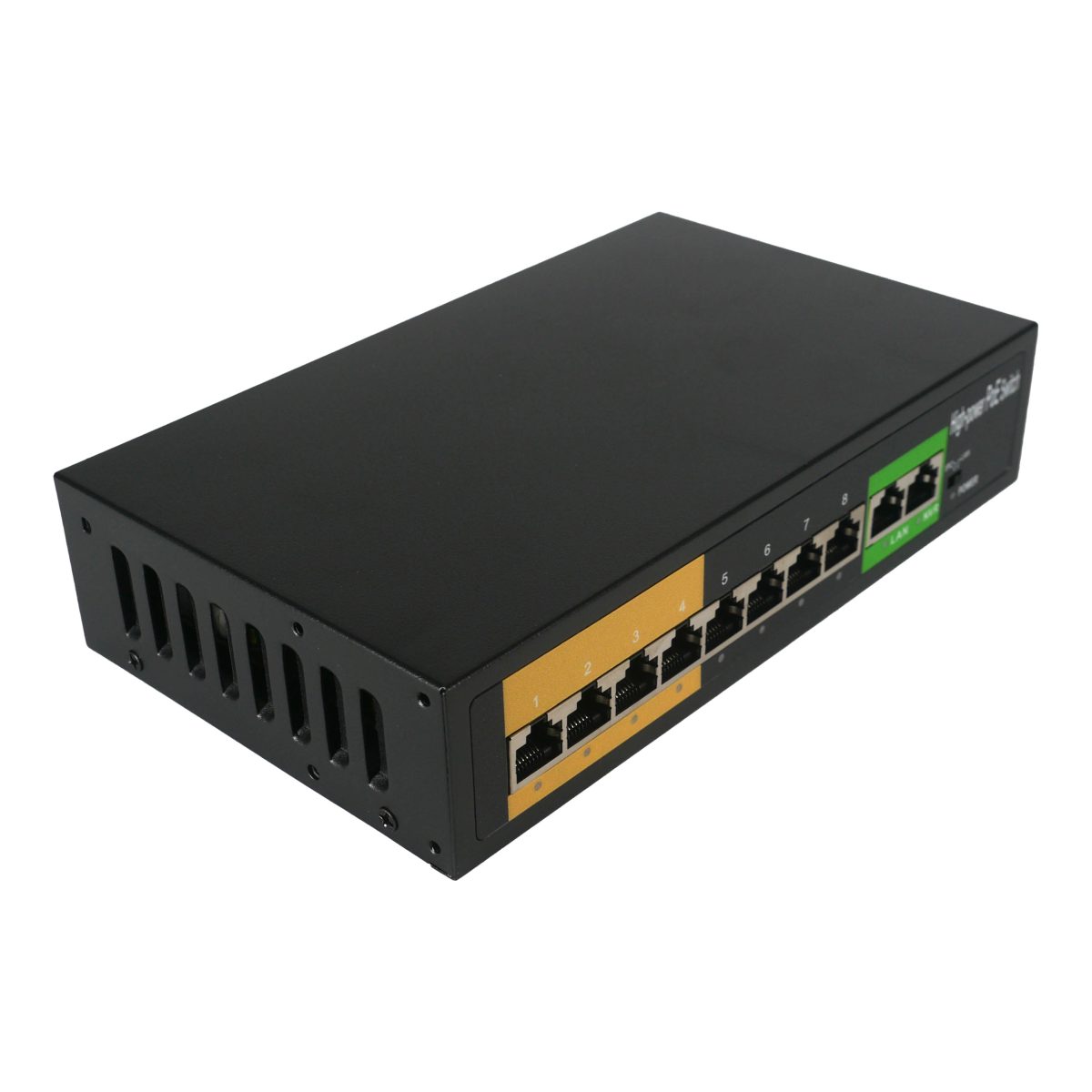 8 Channel POE Plus Switch - POE-8MB2GP