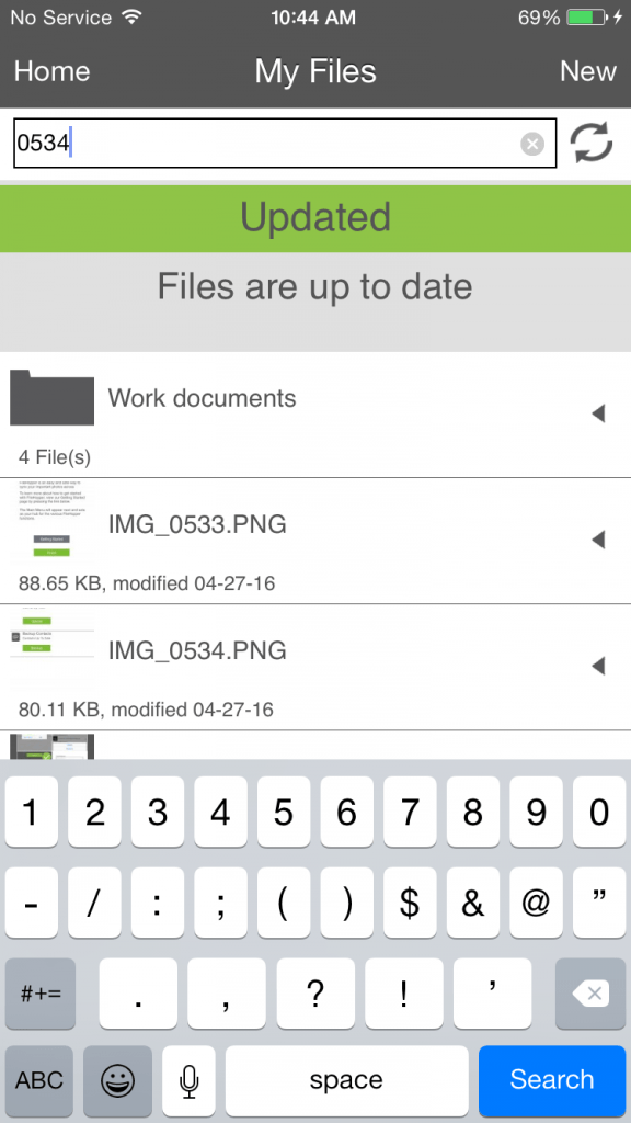 How do I search for a file? SecurityCoverage