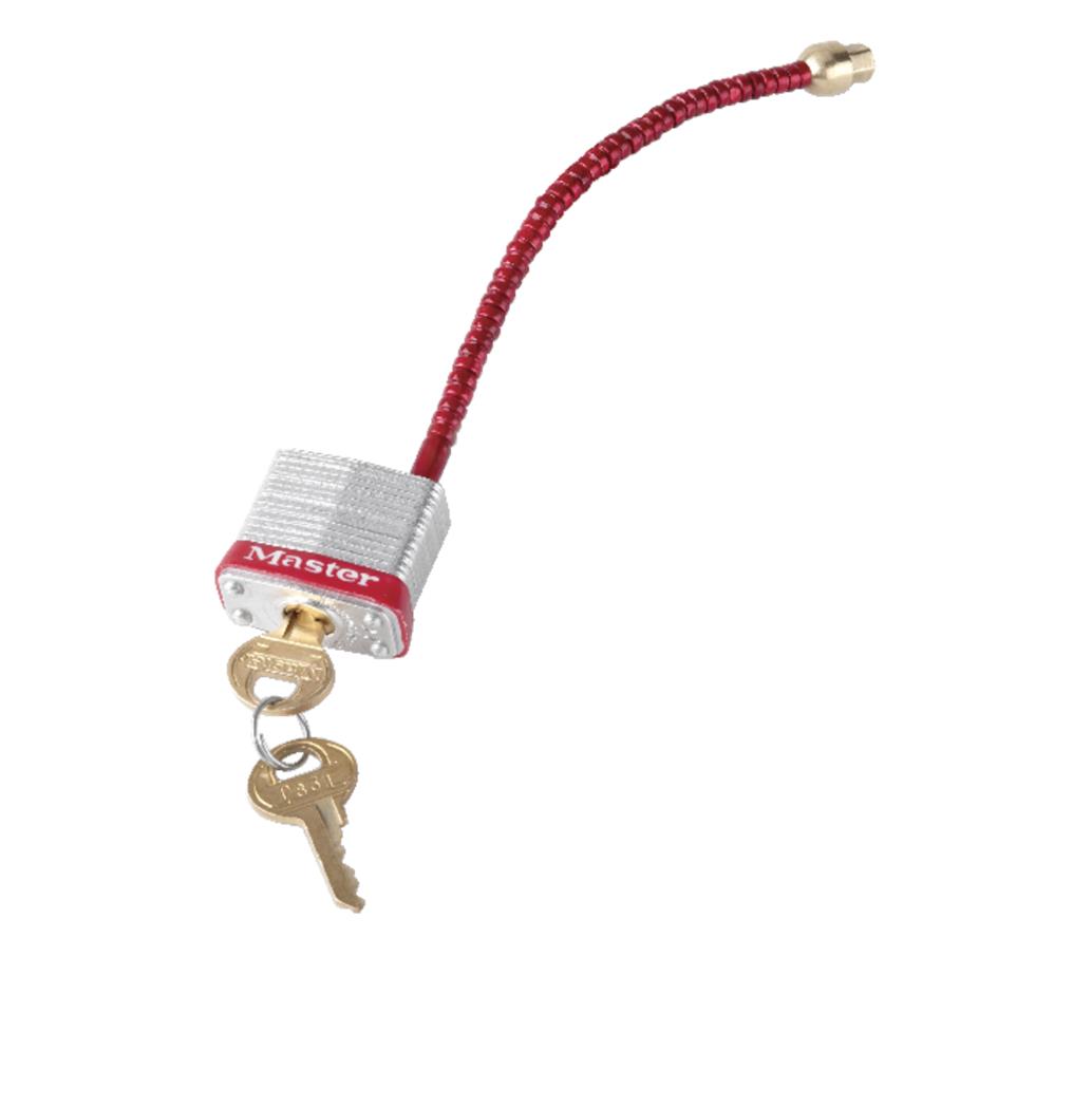 7C5RED Flexible Cable Lock SecurityHouse