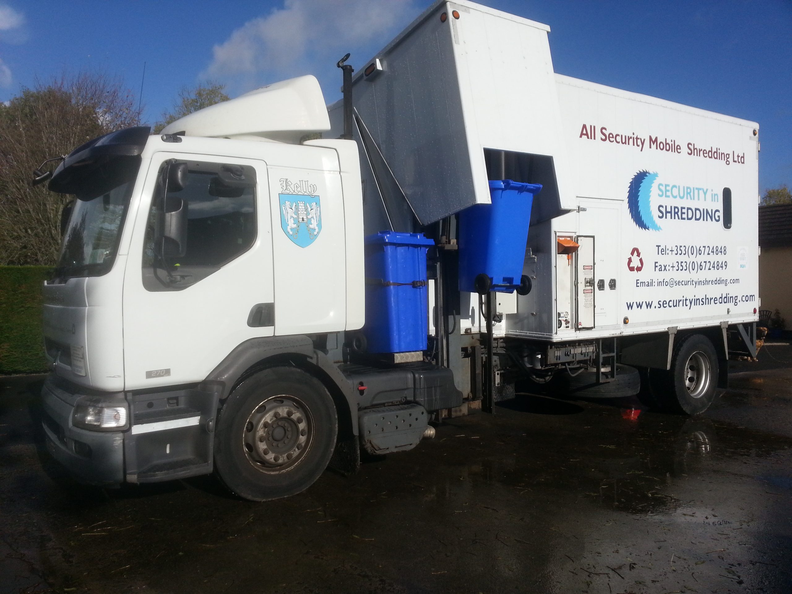 Mobile Document & Paper Shredding Company in Dublin, Ireland