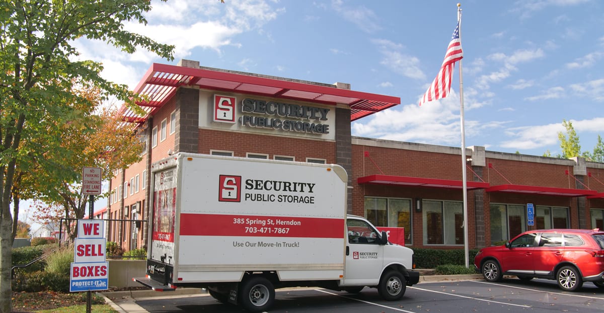 Free Moving Truck and Rentals Security Public Storage