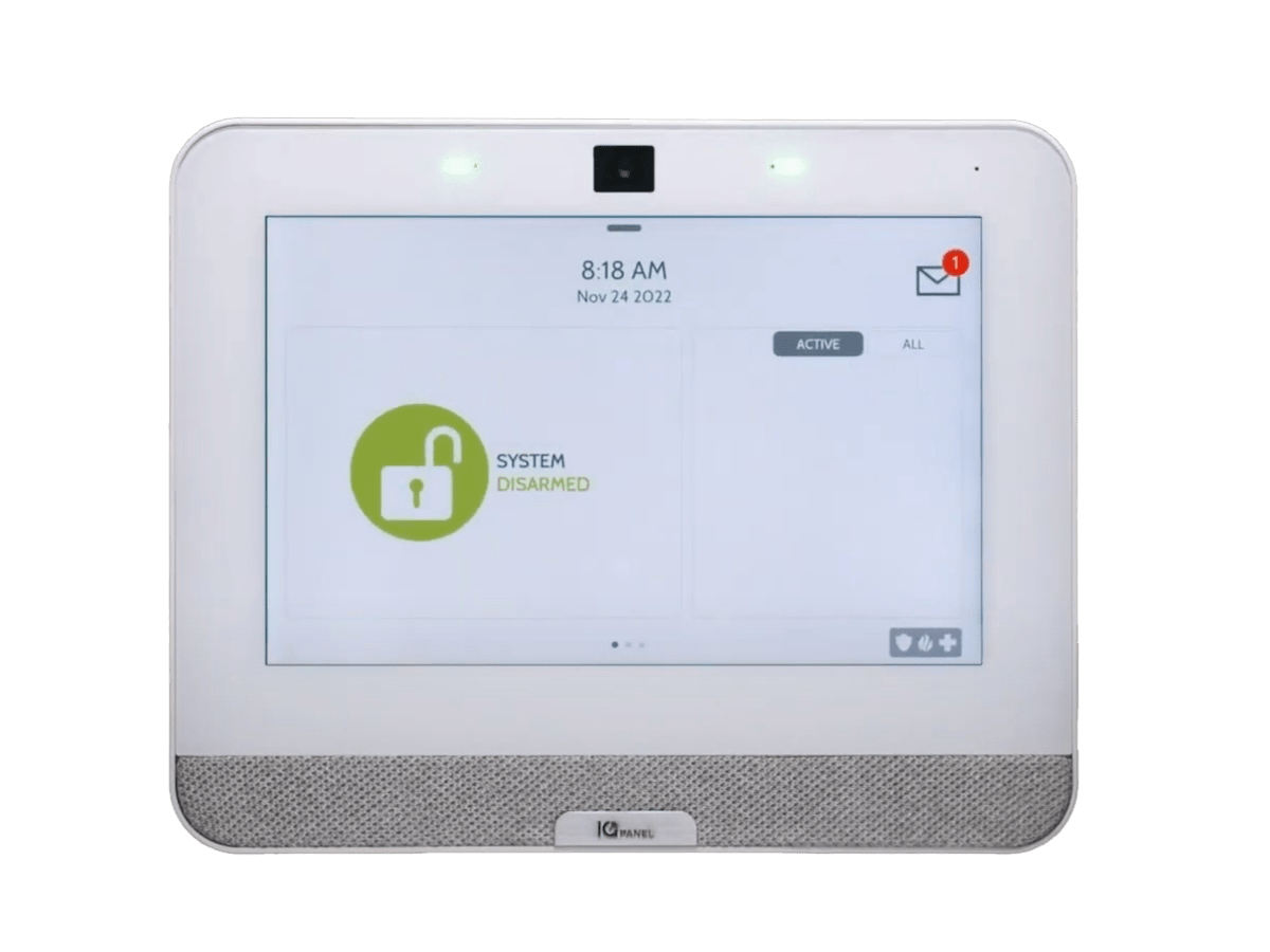 Qolsys IQ4 Security Monitoring Panel - SecurU Inc. Security System Experts