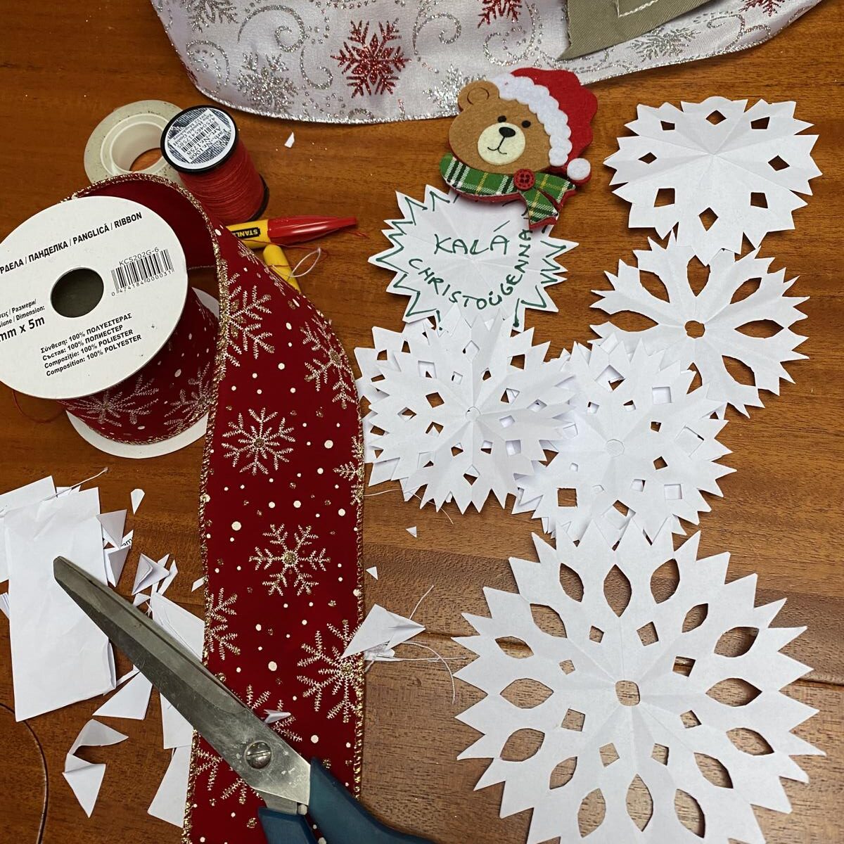 Weihnachtsbasteleien Seebärlis