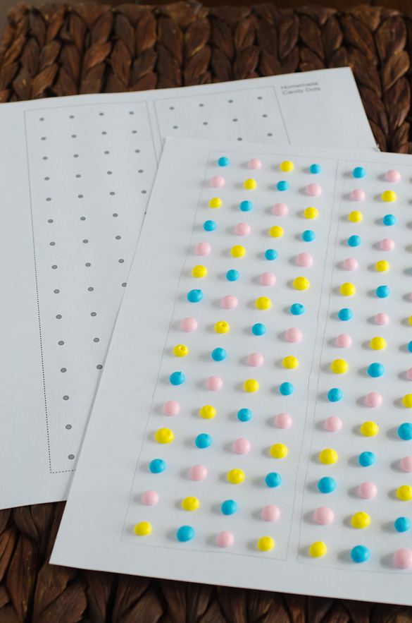 DIY Homemade Candy Dots, or Candy Buttons, and Candy Hearts