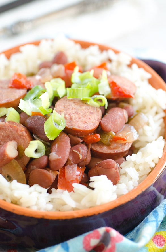 Slow Cooker Red Beans and Rice