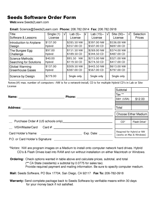 Software for Education and Learning