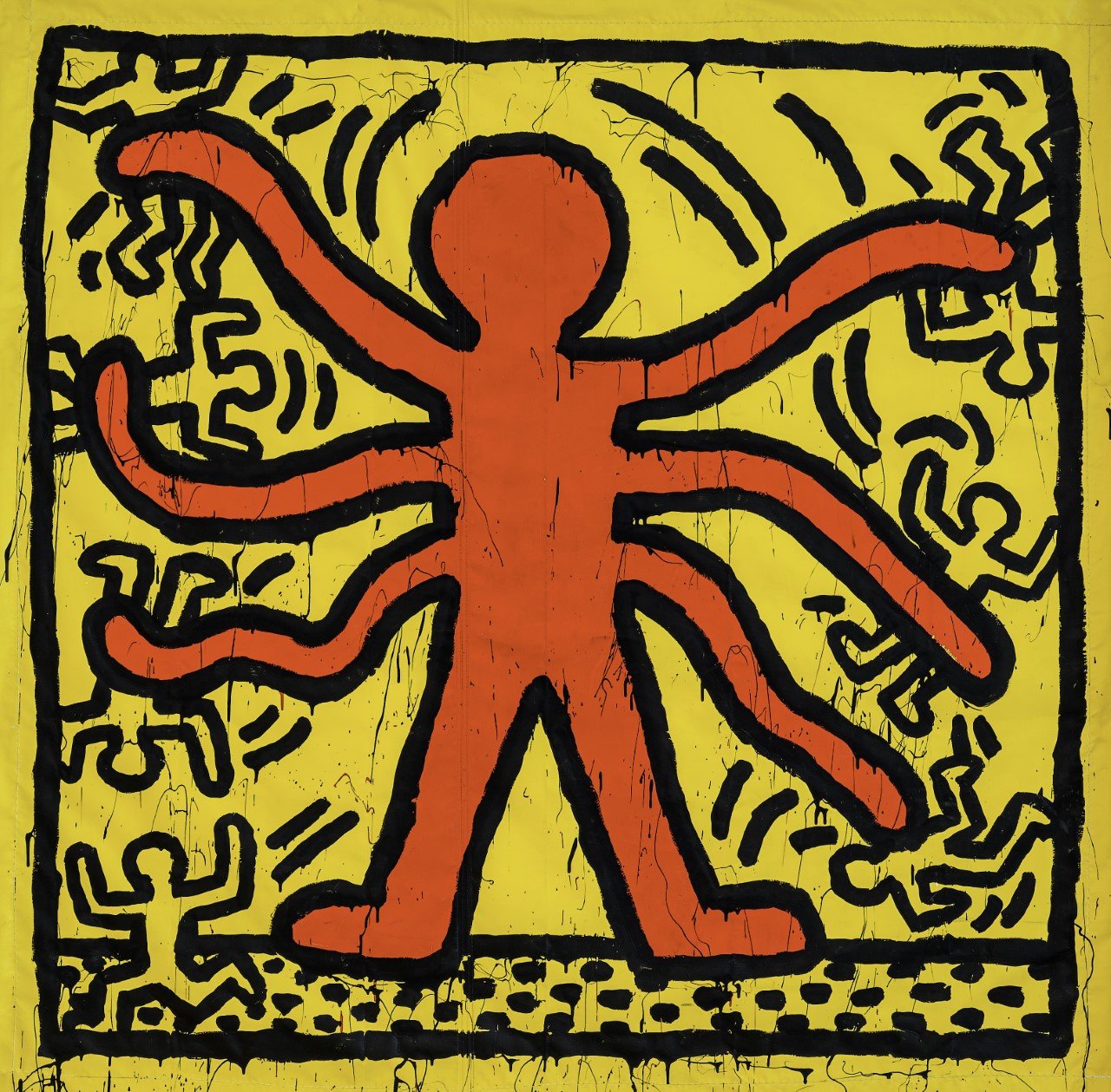 'Confrontation Keith Haring and Pierre Alechinsky'