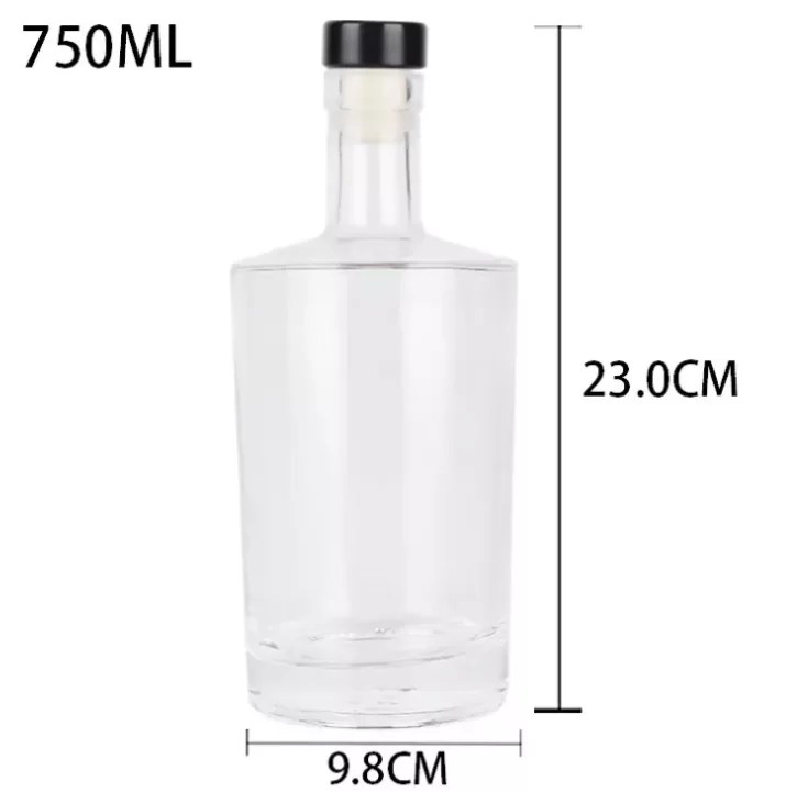 Custom color white olive oil bottle custom glass bottle for oil