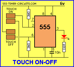 TOUCH SWITCH and TOUCH ON-OFF - Switch_Control - Control_Circuit