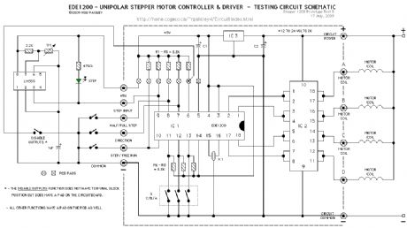 EDE1200 Stepper Controller Test Circuit - Measuring_and_Test_Circuit