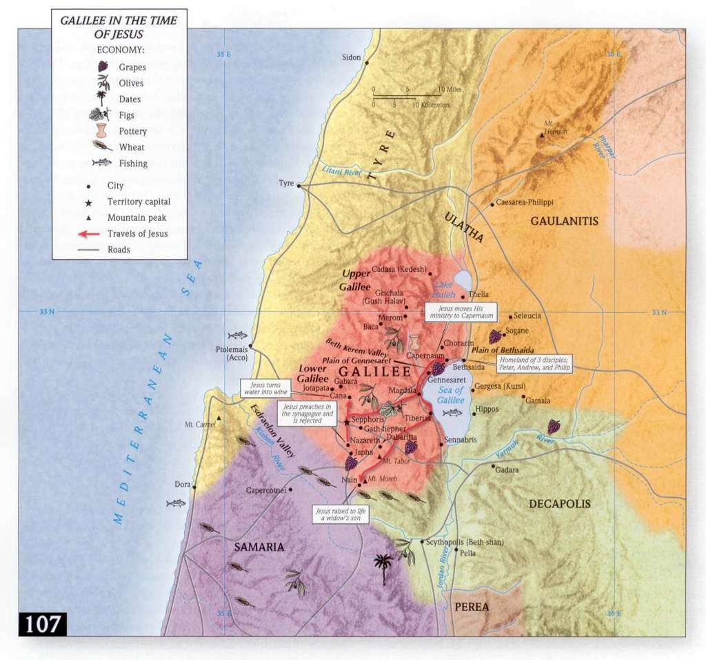 New Testament Maps Wednesday in the Word
