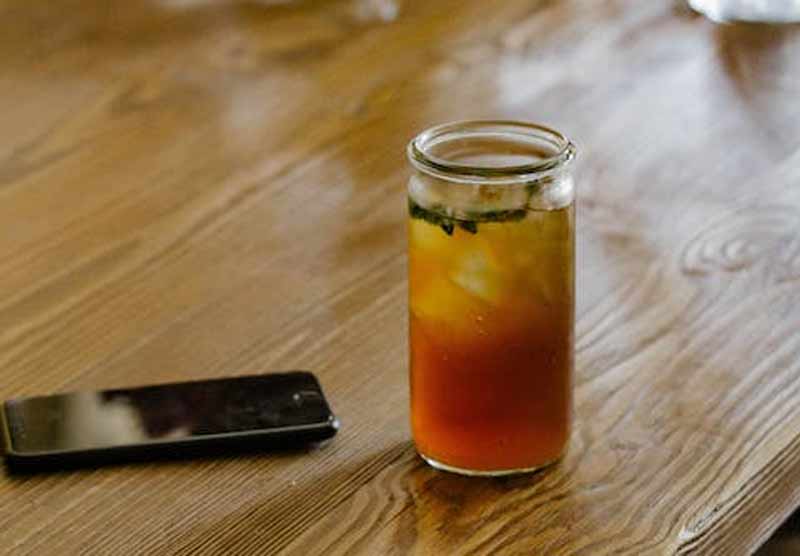 Mango Iced Tea Sip Refreshing Mango Iced Tea in Hot Summers