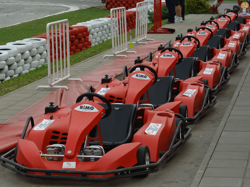 Autokomerc karting centre (go kart), Belgrade, Serbia
