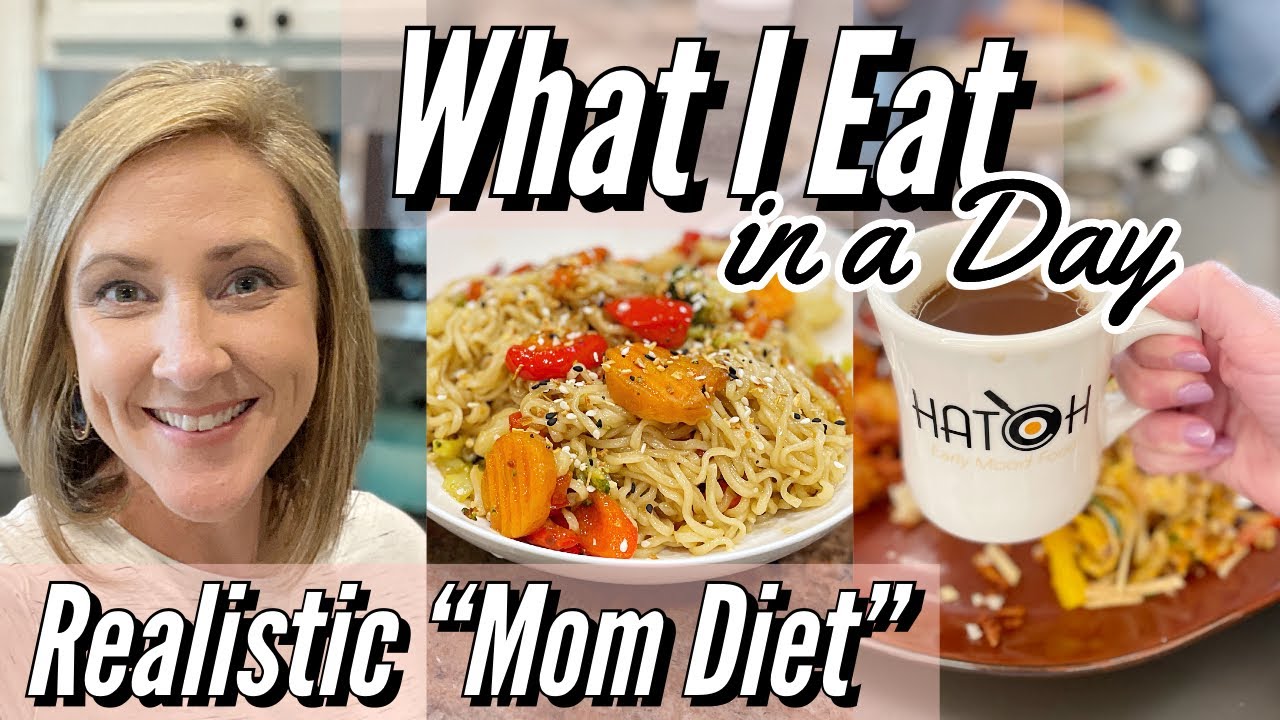 *REALISTIC* What I EAT in a DAY as a BUSY MOM // Full day of eating NOT
