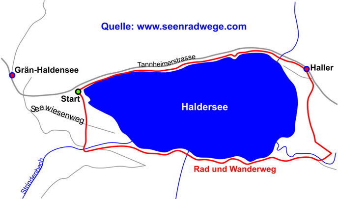 HaldenseeRadwegRadtouren