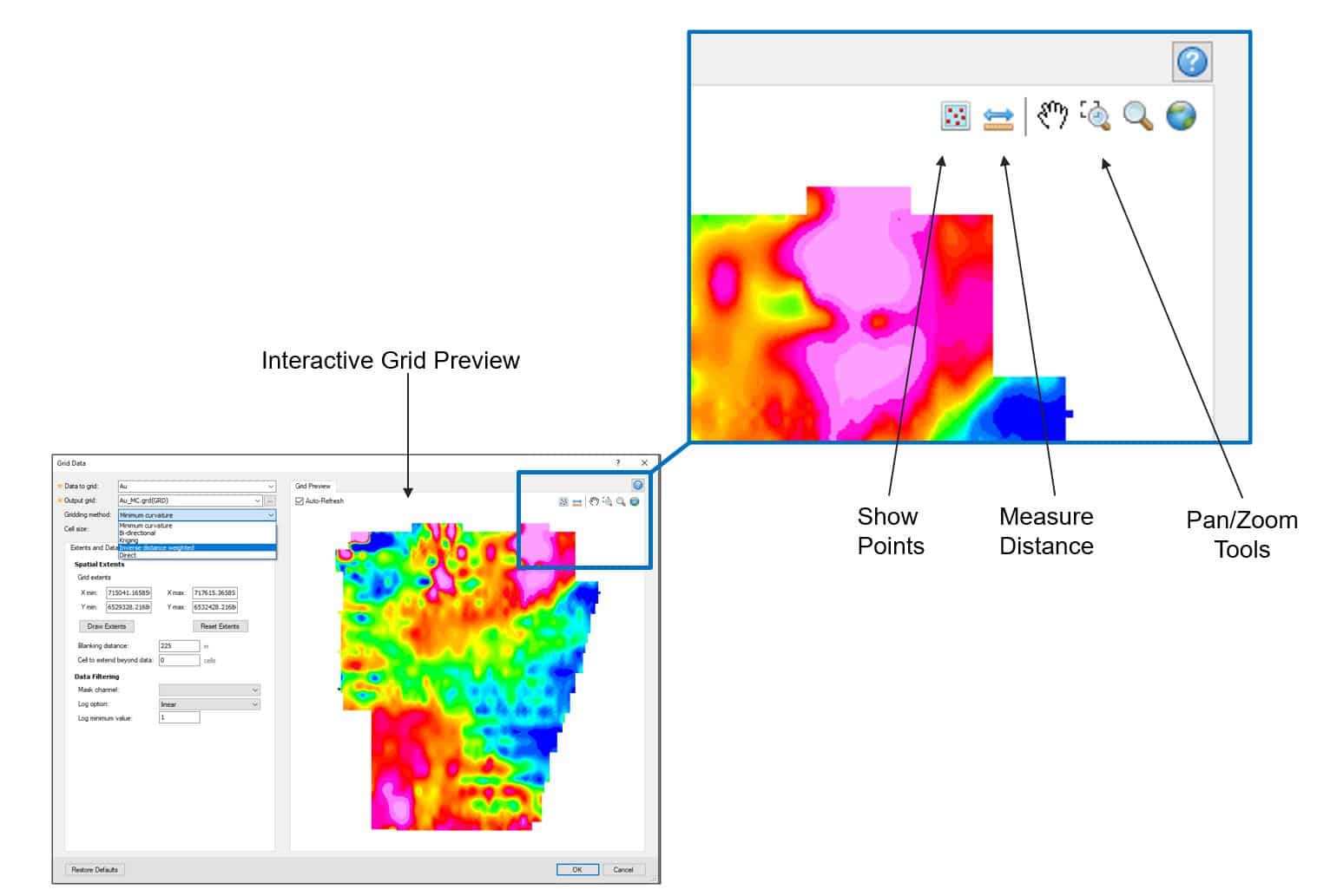 Explore the new Interactive Gridding Tool in Oasis montaj and Target
