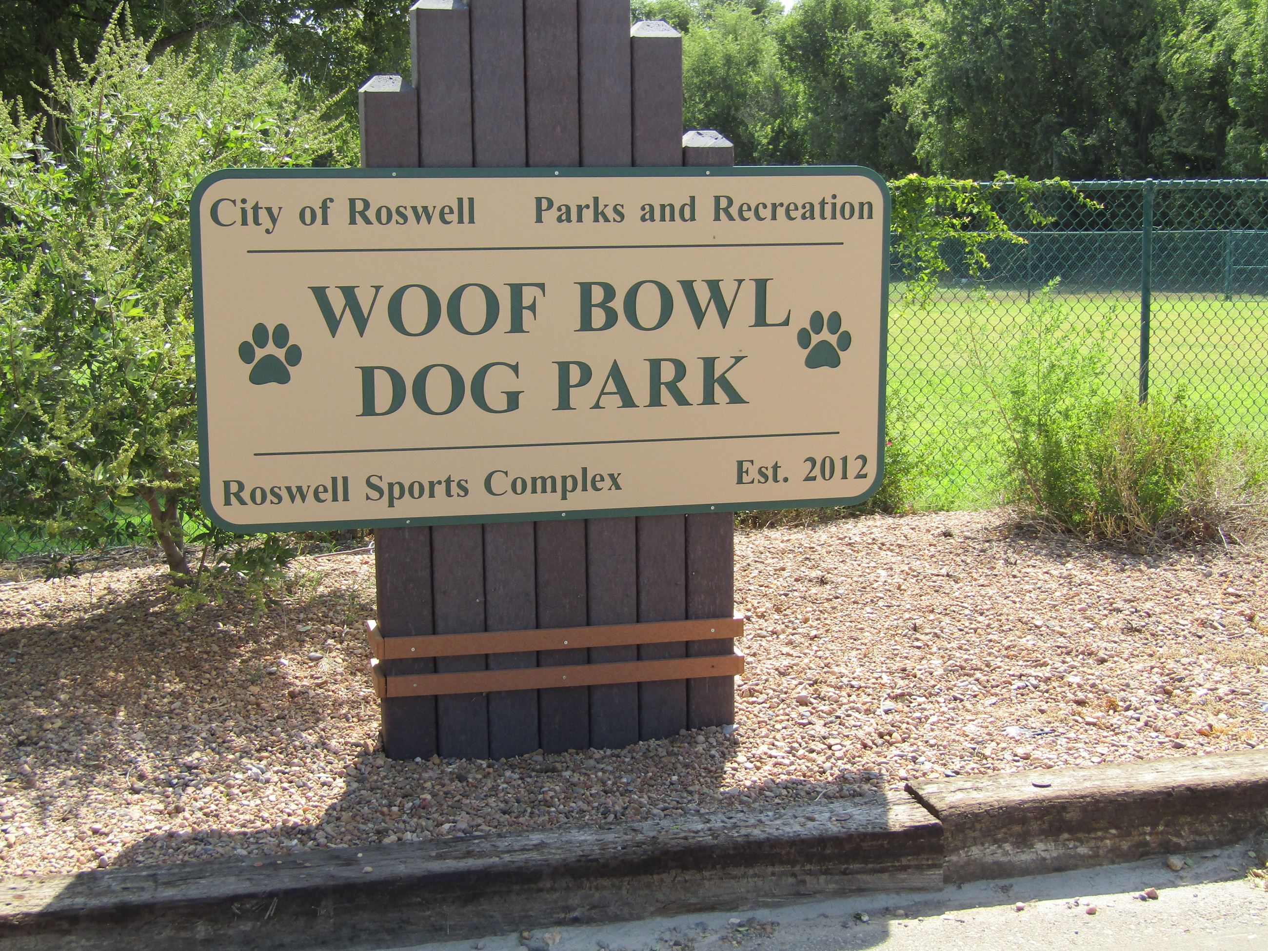 Woof Bowl Dog Park Roswell, NM