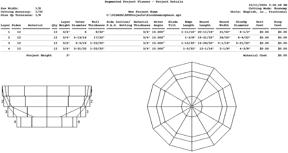 Woodworking Plans Open Segmented Bowl Plans PDF Plans