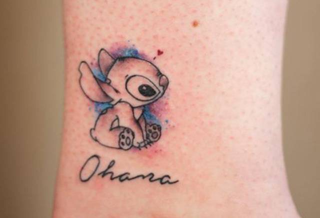 Tatuaggi Famiglie Stitch Frase, Tattoo Stitch Famiglia Frase - Segretodonna 436_x_640_jpg