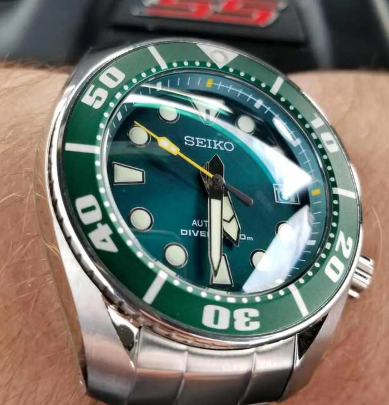 CT039 Double Dome Sapphire Crystal Seiko Sea Urchin, Sumo, Shogun