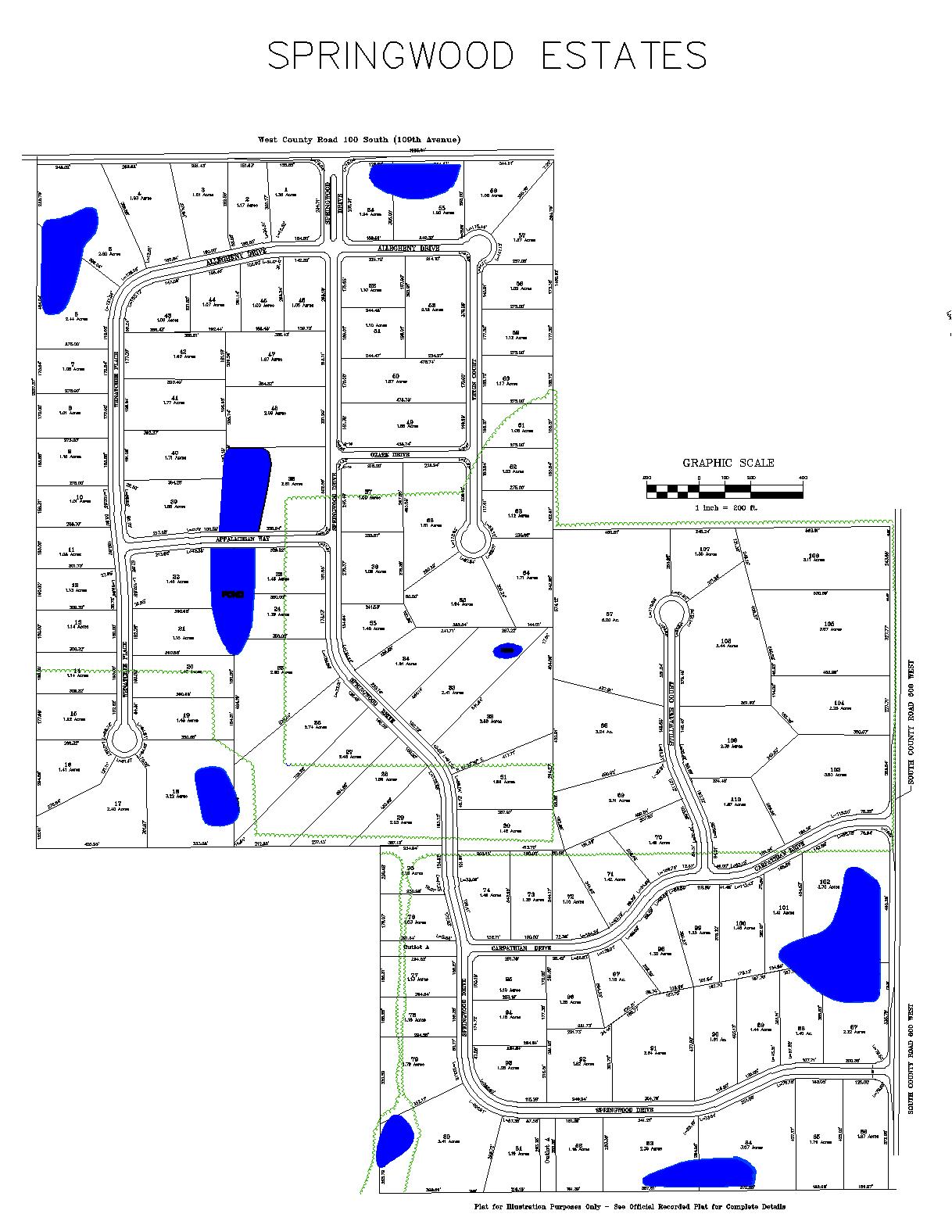 Sekerez Springwood Estates Porter County Indiana