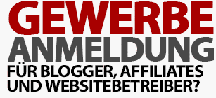 Gewerbeanmeldung Fur Blogger Affiliates Und Website Betreiber