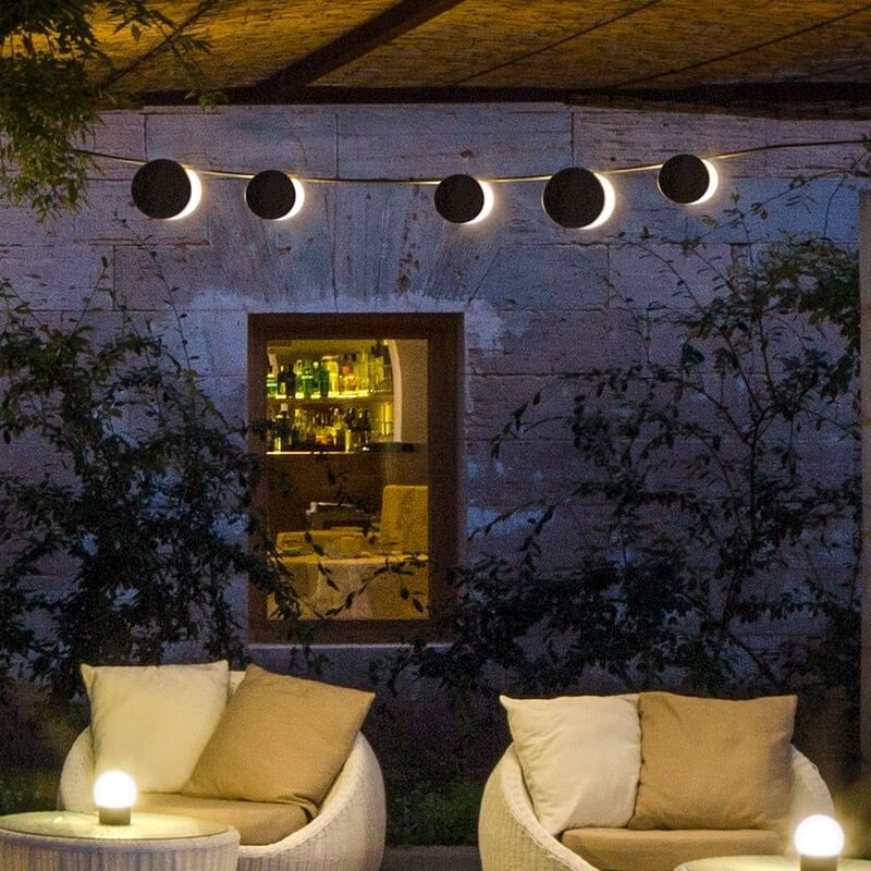 Beacons for garden. Outdoor lighting