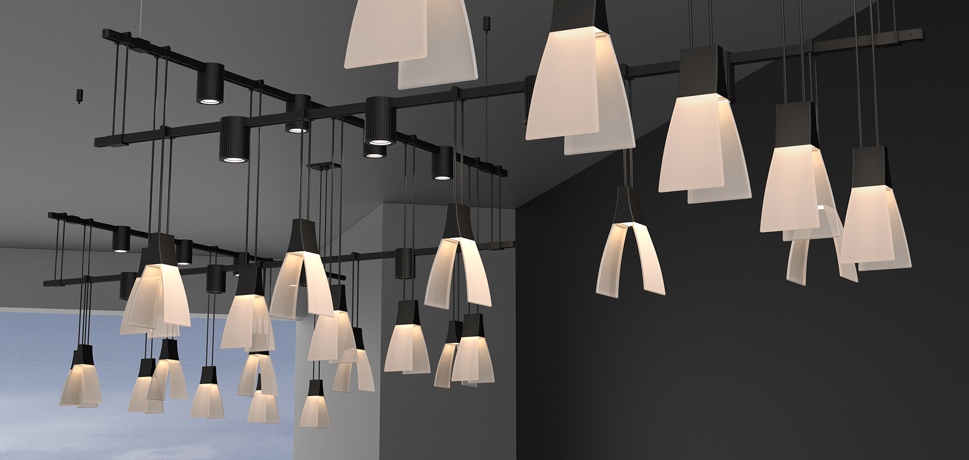 Select Ceramic Tile Sonneman Lights