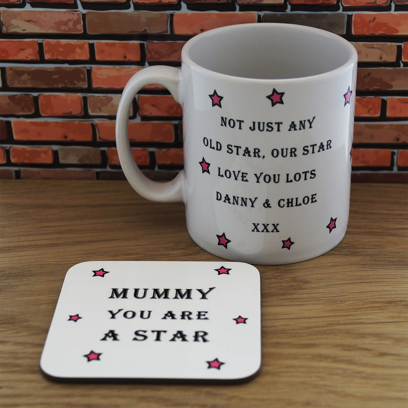 Mug and Coaster Gift Set Mummy