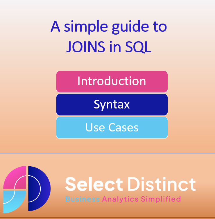 A guide to Joins in SQL Select Distinct